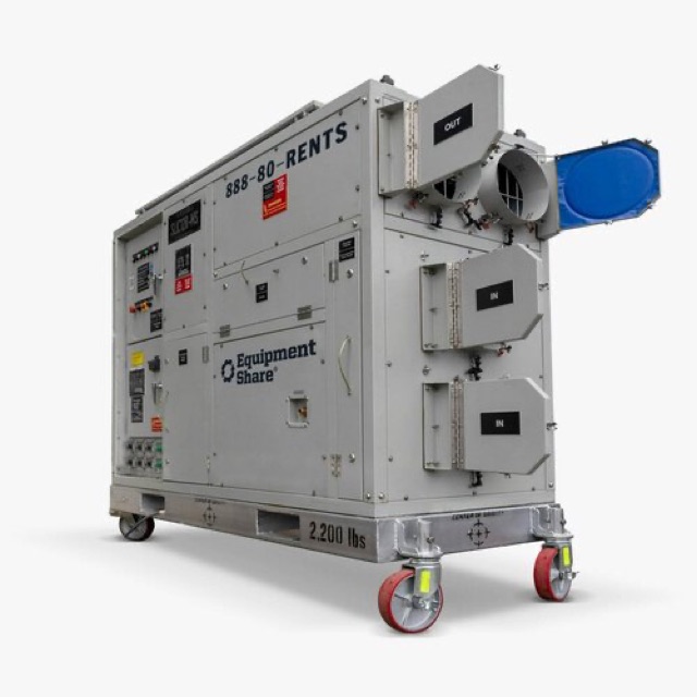 Air Conditioner 12 Ton DX w/ Heat 460V 3P Industrial