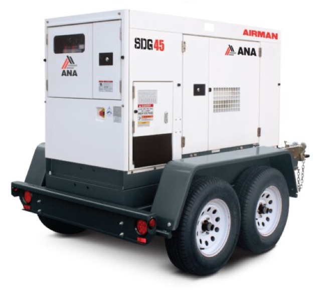 Diesel Genera tor 36kW/ 45kVA (AIRMAN SDG4)