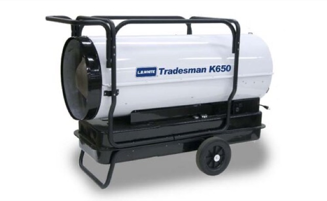 Direct Fired 600k BTU (K/DSL ) Heater