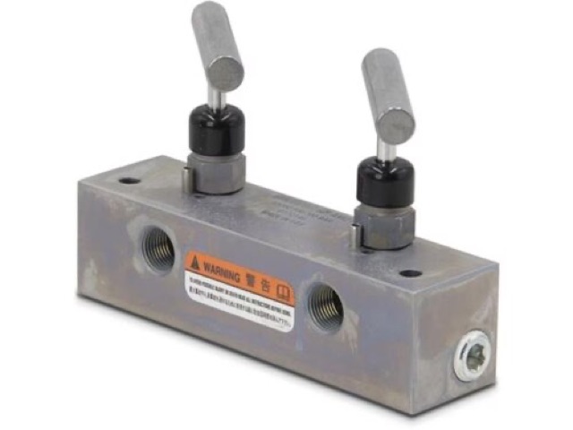 Manifold Hydrau lic 4 Port Split Flow with Gauges (ENERPAC AMGC41)