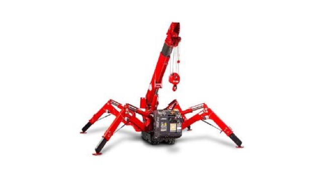 Compact Tracked Crane 5,50 0–6,500 lbs Diesel Electric (MAEDA MC3)