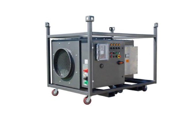 Electric Industrial Shipyard Heater 150kW