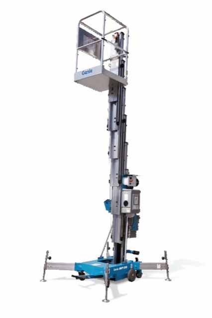 Pusharound Vertical Mast Lift, 30'