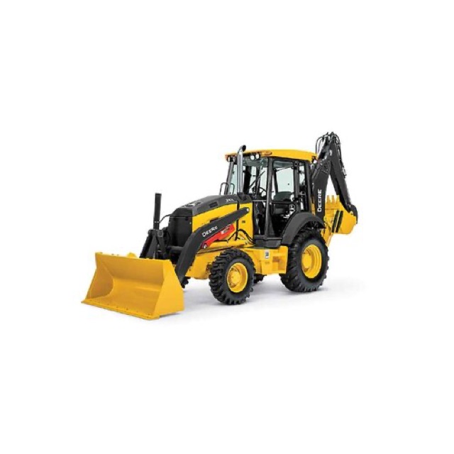 Backhoe Loader 90–99 hp, Extendable Stick