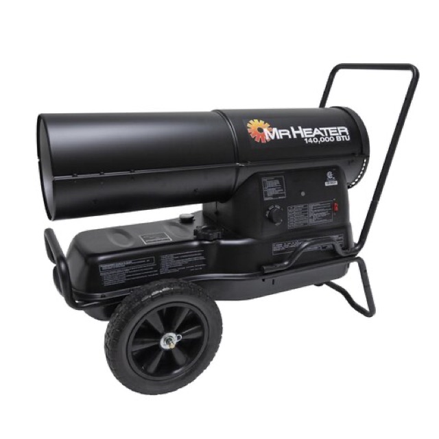 Direct Fired 140k–180k BTU (K /DSL) Heater