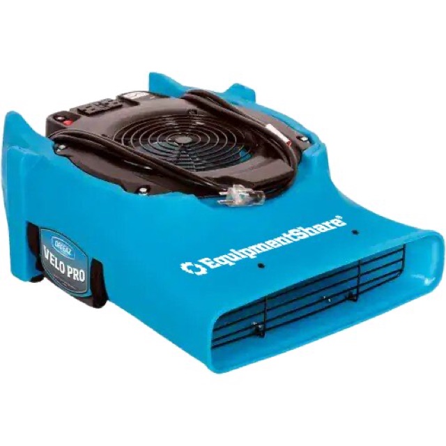 Carpet Fan 885 CFM Low Profile Air Mover