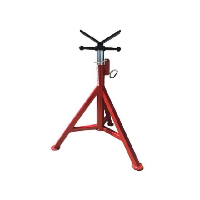 Pipe Jack Stand V Head 3 Le g Up t o 12" (Key Plant)